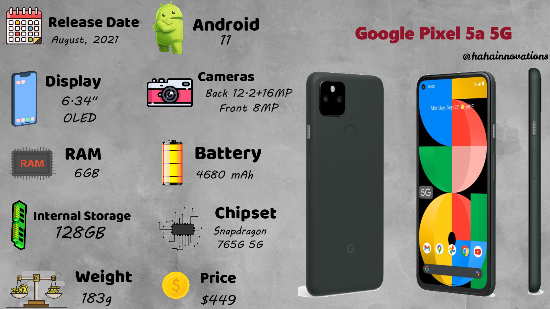 google pixel 5a 5g google pixel 5a 5g